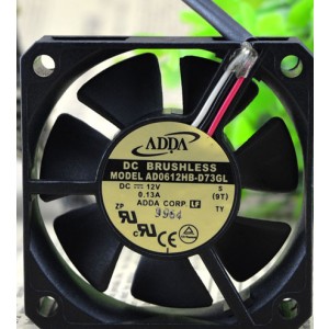 ADDA AD0612HB-D73GL 12V 0.13A 3 Wires Cooling Fan 